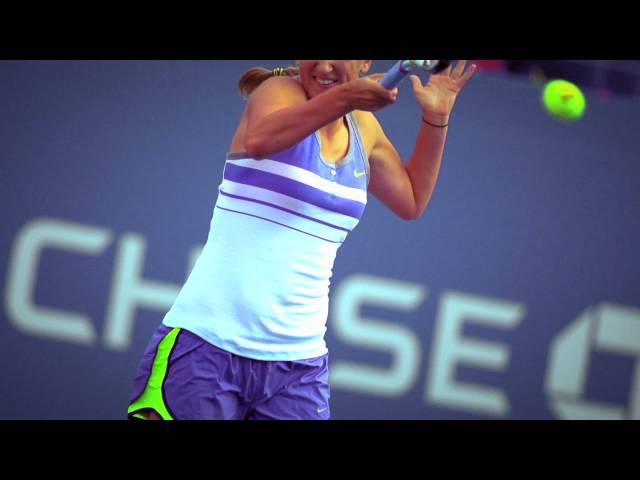 World #1 Victoria Azarenka - US Open Practice Session 2012