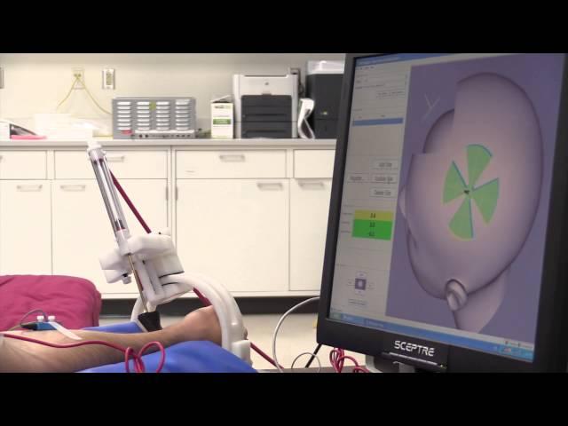 Rehab device links brain and muscles