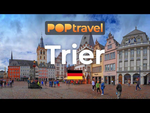 Walking in TRIER / Germany - 4K 60fps (UHD)