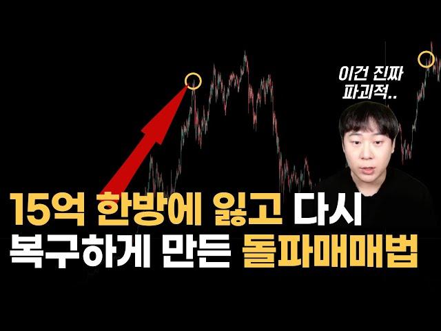 15억 한방에 잃고 다시 복구하게 만든 돌파매매법