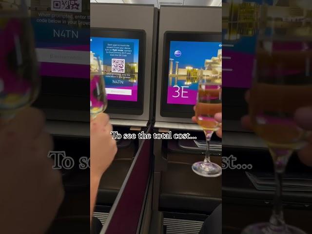️ We booked the world famous $12,000 Qatar Qsuites to Maldves (SEE CAPTION)