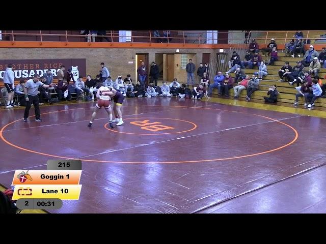 Wrestling vs. Montini Catholic