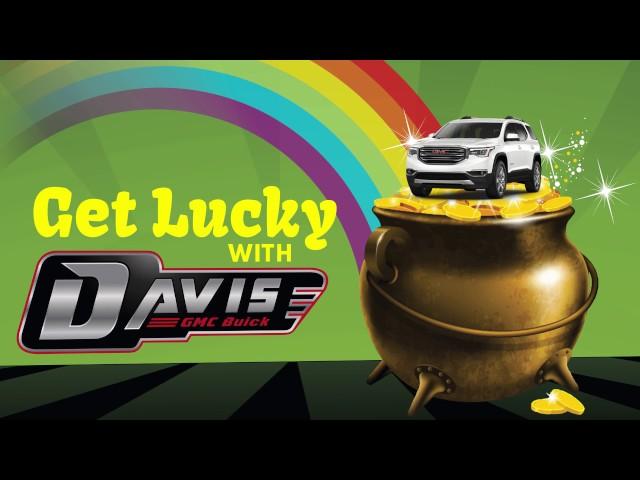 Get Lucky with Davis GMC Buick Medicine Hat + Truck Month