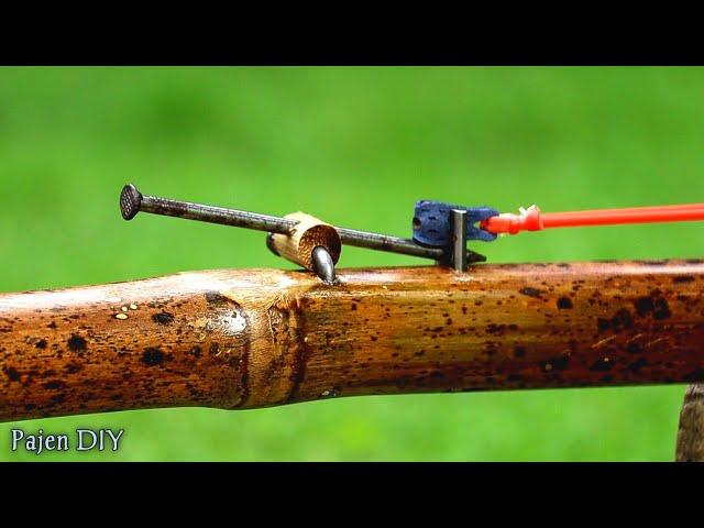 DIY Slingshot - Nail Slingshot New Version