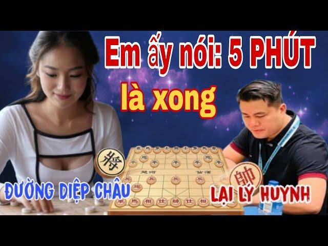 Đã xinh chơi cờ tướng cũng giỏi giữa Lại Lý Huynh vs Đường Diệp Châu