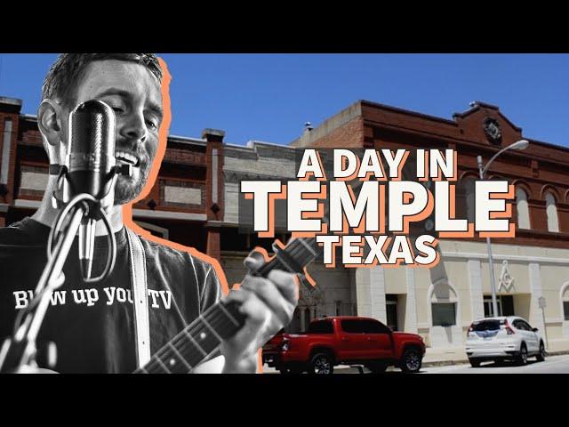 A tour of Temple, Texas (live music, downtown, restaurants)