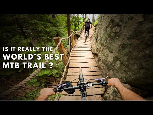 Failure at the top of World's Best Rated Mountain Bike Trail