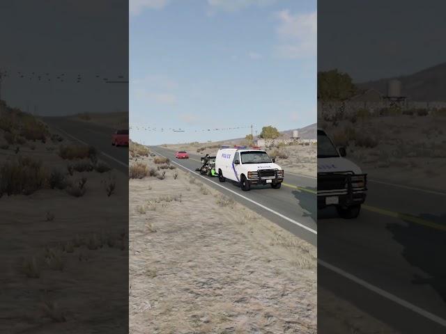 Realistic Highway Car Crash #121 - BeamNG.Drive