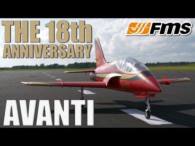 NEW EDF CHAMP: FMS 18th Anniversary Edition 90mm Avanti RC EDF JET