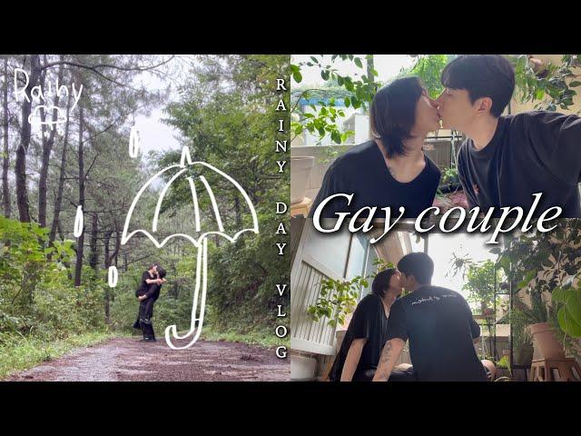  (남남커플) 시골에 사는 8년차 게이커플의 '비 오는 날' 기록하기 [SUB] BL | Korean gay | Gay couple | LGBT | Rain | Vlog 