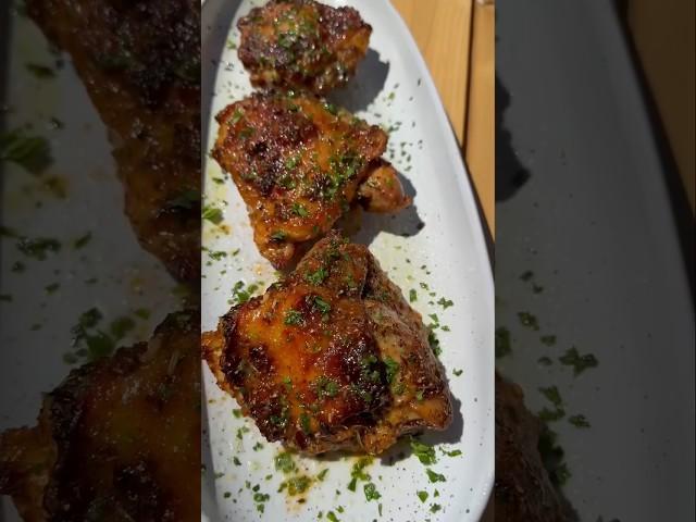 Crispy Oven Baked Chicken Thighs | Chef Alden B | #flychefaldenb #foodie #recipe #food #dinner