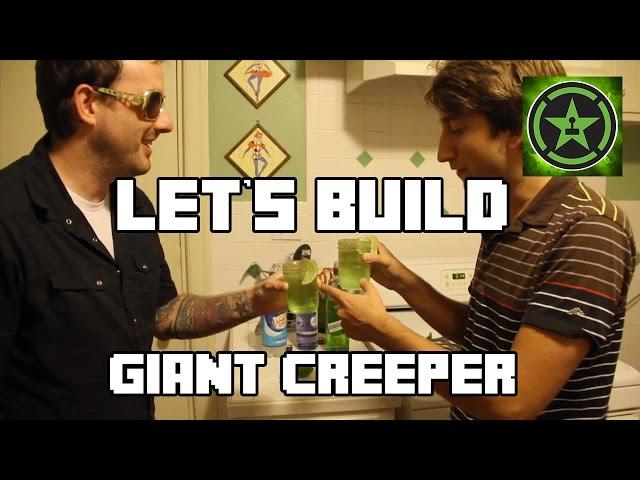 Let's Build in Minecraft - Giant Creeper