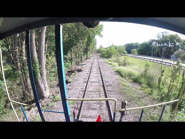 Private Railcar Caboose Paul Hillman Whitewater Valley Railroad Connersville Metamora Indiana Gopro