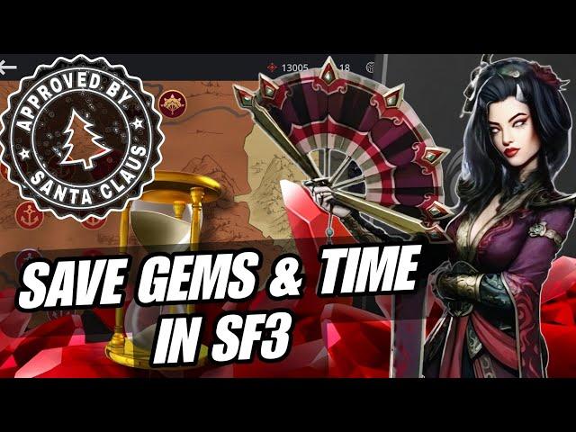 Save Gems and Time Playing SF3 - Shadow Fight 3