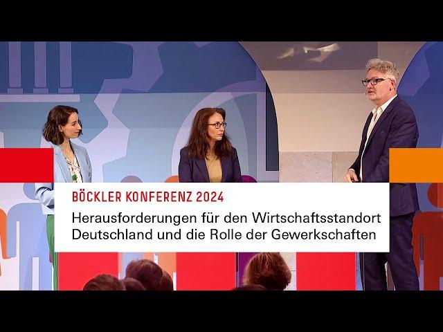 Herausforderungen für den Wirtschaftsstandort Deutschland | Böckler Konferenz für Aufsichtsräte 2024