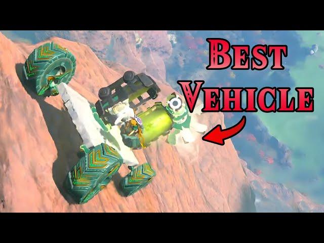 How to Build the Best Vehicle in Tears of the Kingdom the Off Road Rock Climbing Car