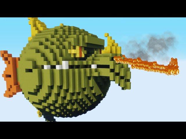 Minecraft vs PvZ – SNAP DRAGON | BANANA LAUNCHER | EMPeach