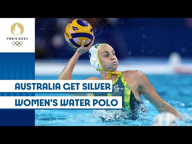 Australia Get Silver  | Women's Water Polo | #Paris2024 Highlights