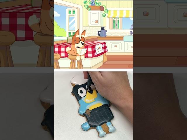 Bandit Pavlova Chef Cookie  | Bluey #ytshorts