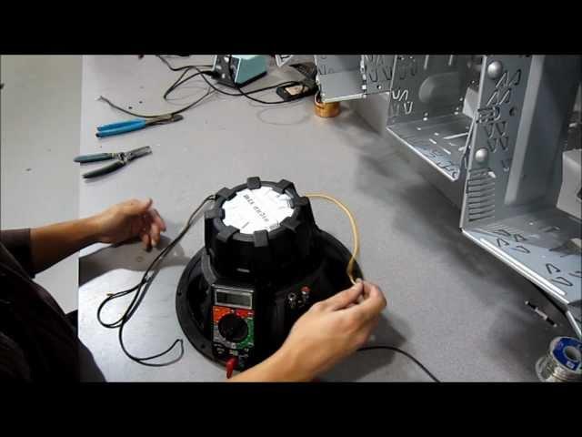 Wiring a Dual Voice Coil/ DVC Sub Woofer (4OHM Voice Coils)