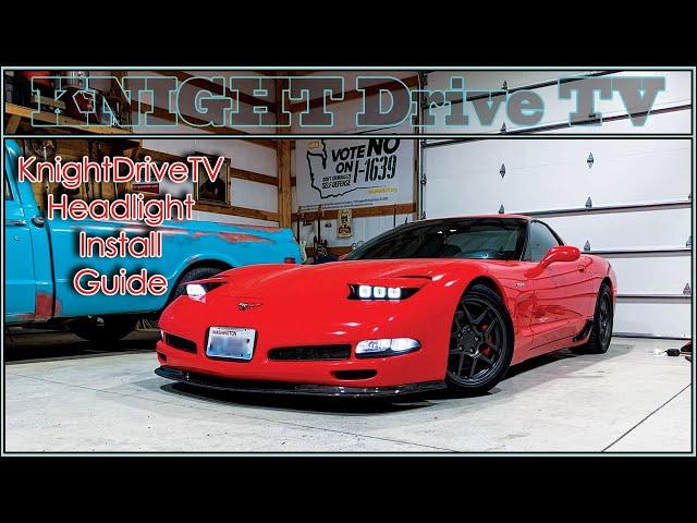 V1.4 C5 Corvette Sleepy Eye 6EyeC5 Headlight Installation Guide