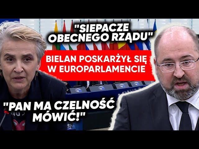 "Dramatyczne wydarzenia". Bielan poskarżył się na koalicję w PE. Szybka riposta Scheruing-Wielgus