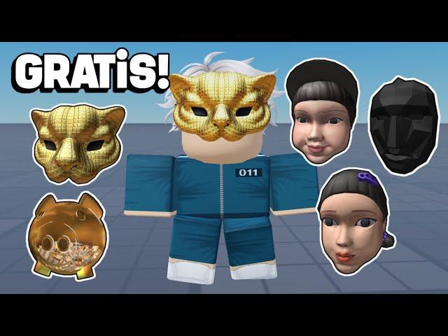 ¡RÁPIDO! CONSIGUE FÁCIL 5 ITEMS GRATIS DEL JUEGO DEL CALAMAR 3 EN ROBLOX | Evento Netflix