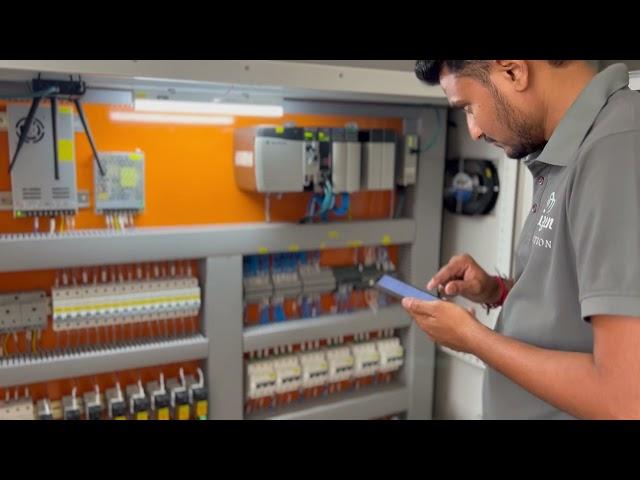 Kaizen Solution   IOT Enabled Control Panel with 6 axis servo syncronization.