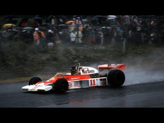 James Hunt F1 World Champion : 1976 Japan