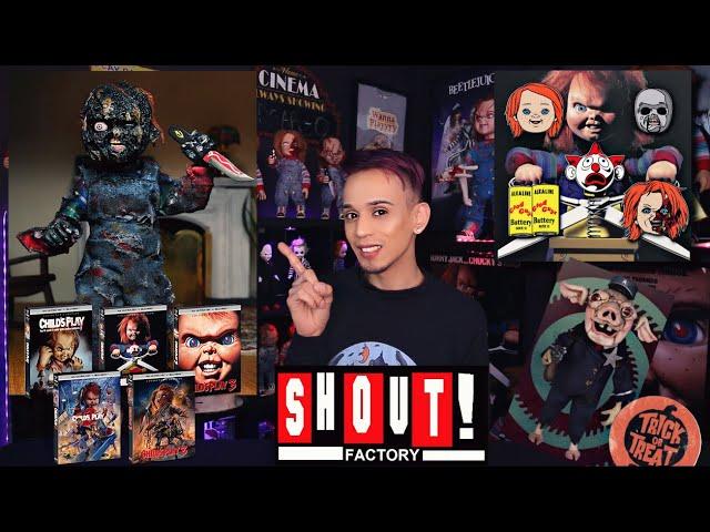 SHOUTFACTORY CHUCKY BUNDLE AND BURNT FIGURE X NECA? | EDGAR-O