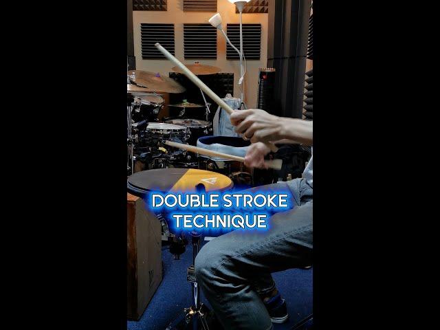 Double Stroke Technique Drum Lesson (1)