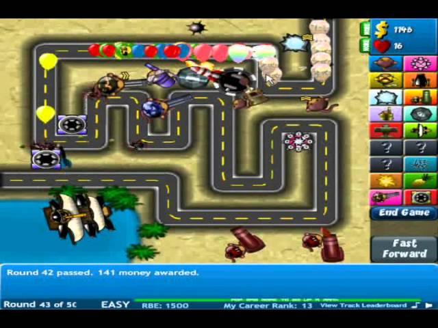 Lets Play Flash Games: Bloons Tower Defense 4 Part 2