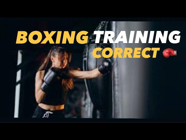 Boxing Training for Beginners.