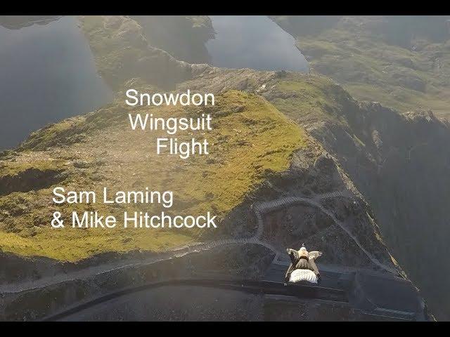 First ever Wingsuit Flyby of Mt Snowdon
