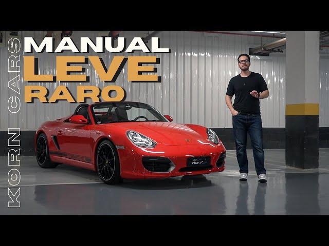 PORSCHE BOXTER 987 SPYDER MANUAL!! UM DOS PORSCHES MAIS ESPECIAIS COM APENAS 2 NO BR!!