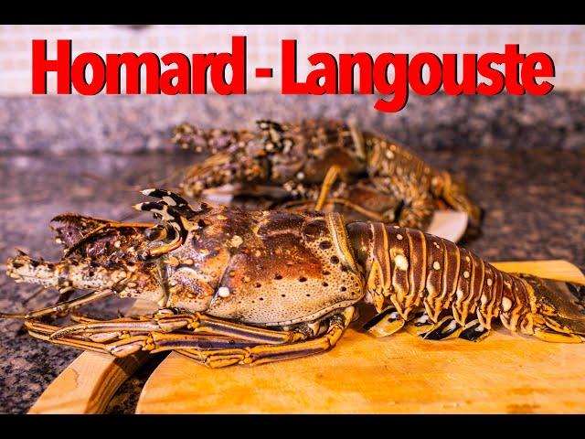 Prepare "Homard/Langouste"