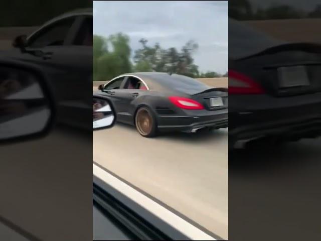 CLS63 AMG on the hunt ! #car #supercars #automobile #tuned #racing #foreign #amg #cls63