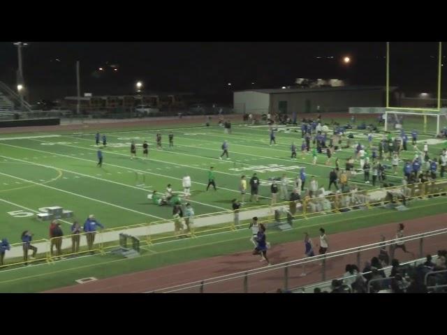 3-6-2025 Christopher Buda - Pleasanton Brush Country Relays - 100m Varsity Boys Lane 5