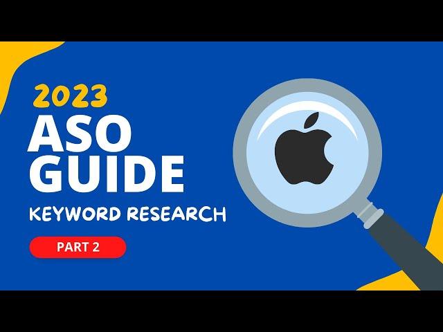 ASO 2023 ( $500K from FREE traffic ) Part 2 - Keyword Research