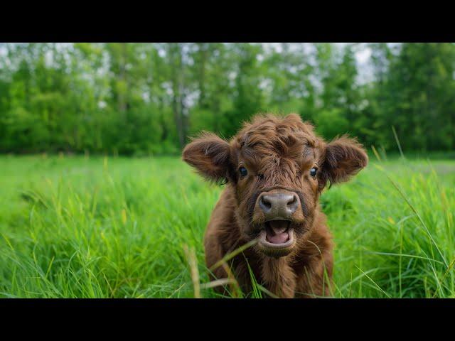 Calves on Fresh Grass (First Time!)