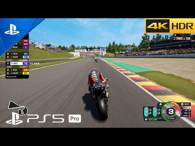 MotoGP 25 - 120% Extreme Difficulty | German GP Realistic ULTRA Graphics Gameplay PS5 Pro (4K 60FPS)