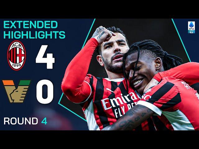 MILAN-VENEZIA 4-0 | MAXI SINTESI | SERIE A ENILIVE 2024/25