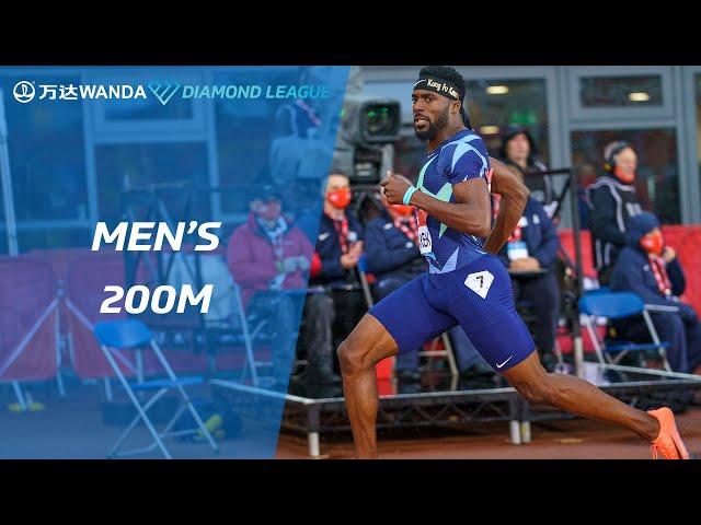 Kenneth Bednarek clocks 20.33 in the men's 200m in Gateshead - Wanda Diamond League