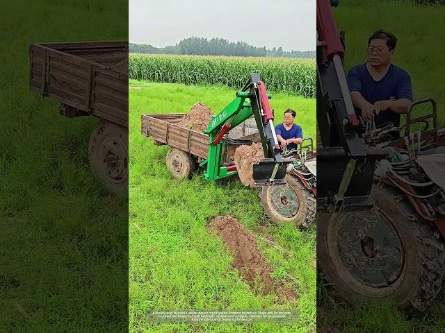 Hydraulic System Installation Is Key For This Amazing Soil Digging & Transporting Tool Machine !