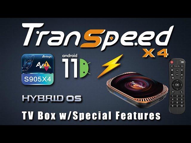 Transpeed X4 Android TV Box Review