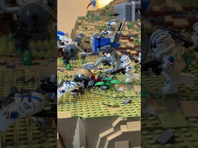 The Battle for Yerbana City LEGO Star Wars MOC Cinematic #Shorts