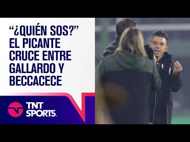 ¿QUIÉN SOS?  El PICANTE CRUCE entre GALLARDO y BECCACECE 