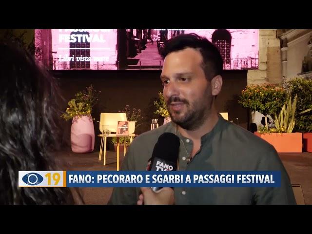 Fano: Pecoraro e Sgarbi a Passaggi Festival