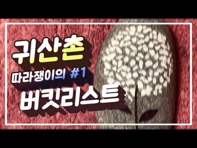 [귀농귀촌이야기] 귀산촌 따라쟁이의 #1 버킷리스트