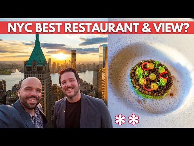 The Ultimate Fine Dining Adventure 63 Stories Above NYC! (SAGA)